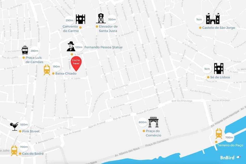 Trendy Chiado Flat Apartment Lisboa Екстериор снимка